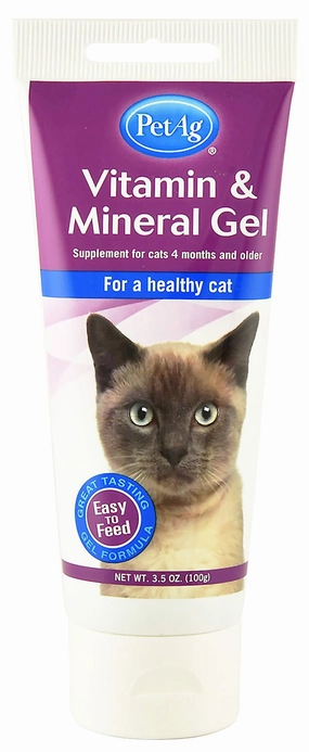 Vitamin & Mineral Gel for Cats cat scratchers cat towers cat window perch cat heating pad cat calming spray