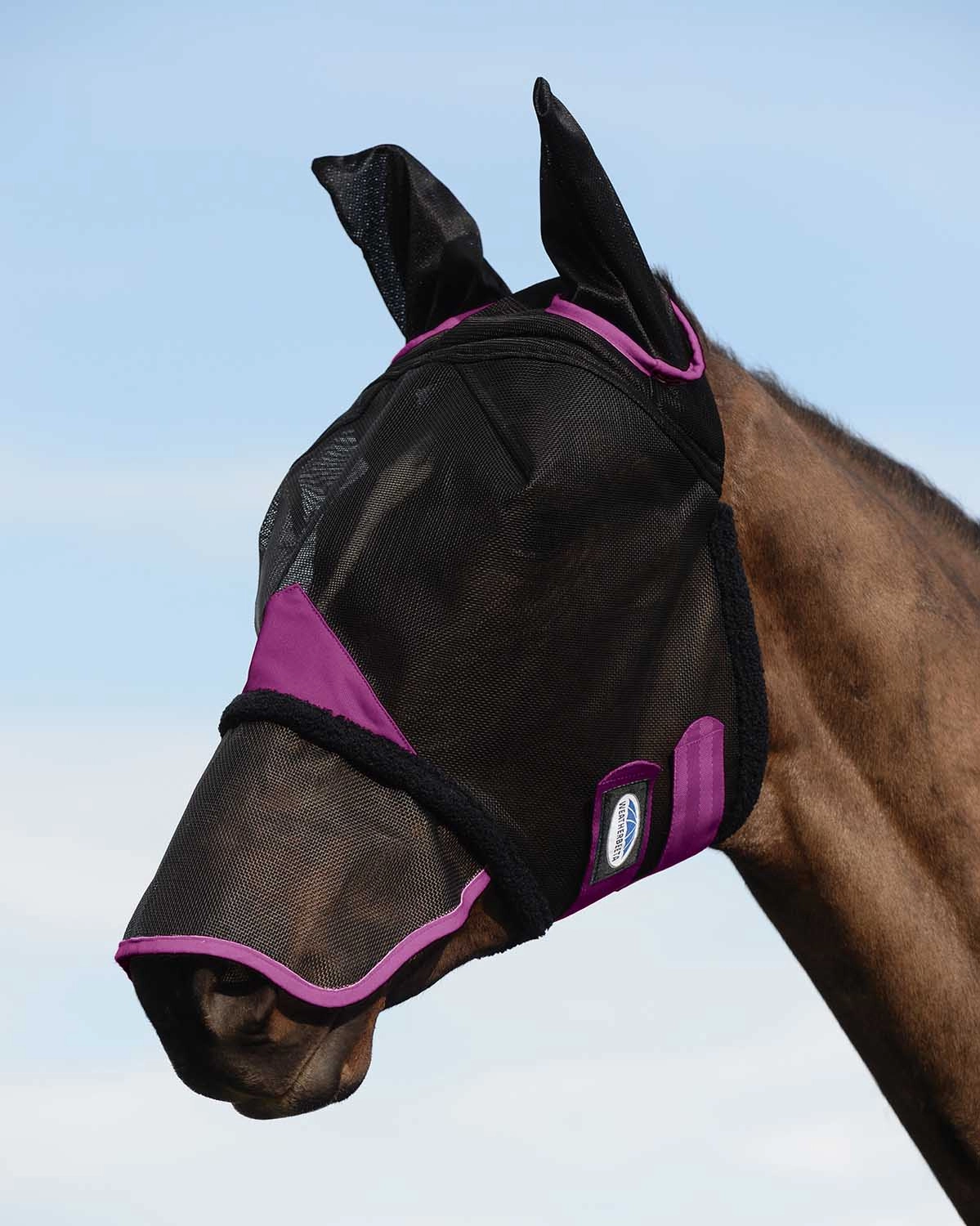 Weatherbeeta ComFITec Durable Mesh Horse Fly Mask with Ears & Nose