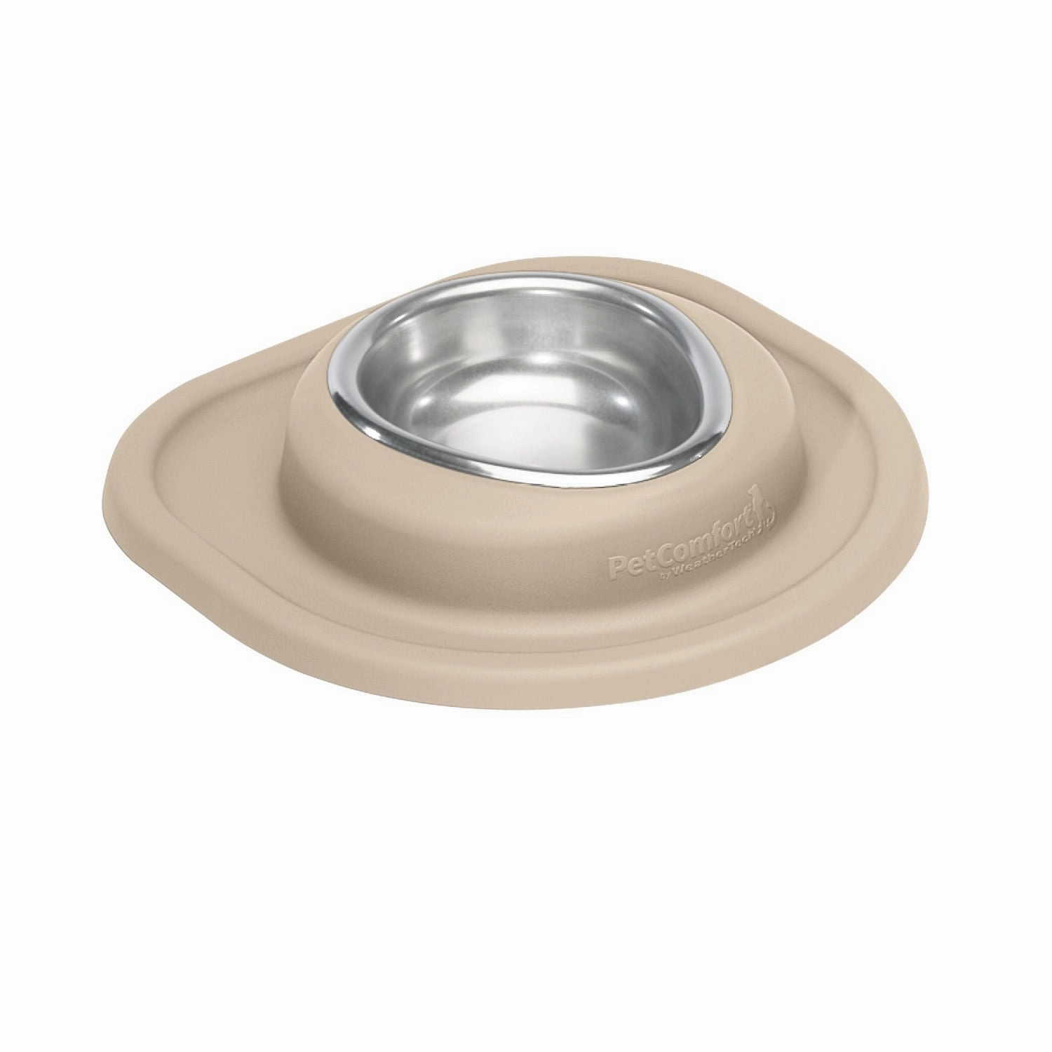 WeatherTech Single Low Pet Feeding System, Stainless Steel