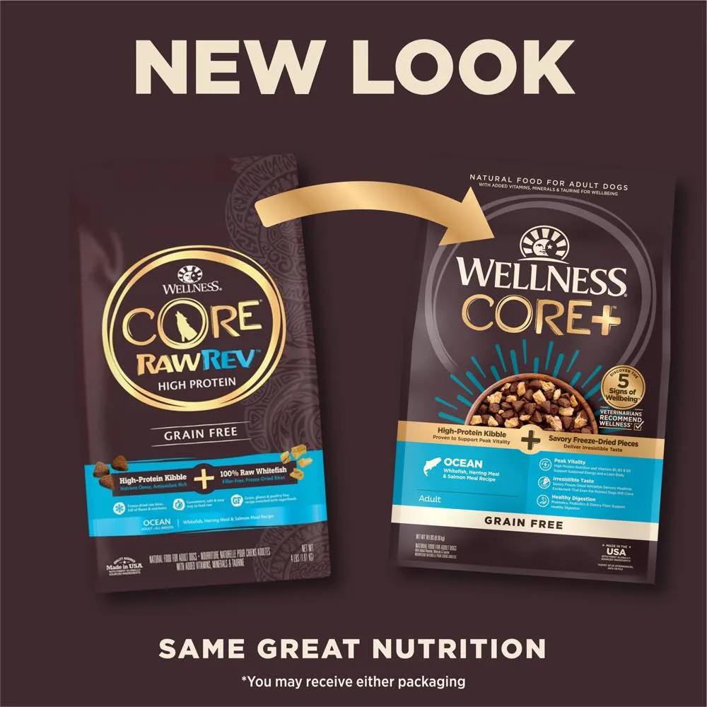 Wellness CORE  (RawRev) Ocean Adult Grain-Free Dry Dog Food