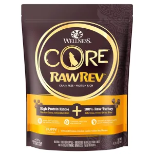 Wellness CORE RawRev Puppy Grain-Free Dry Dog Food 10lb dog supplies dog food toys accessories dog bed