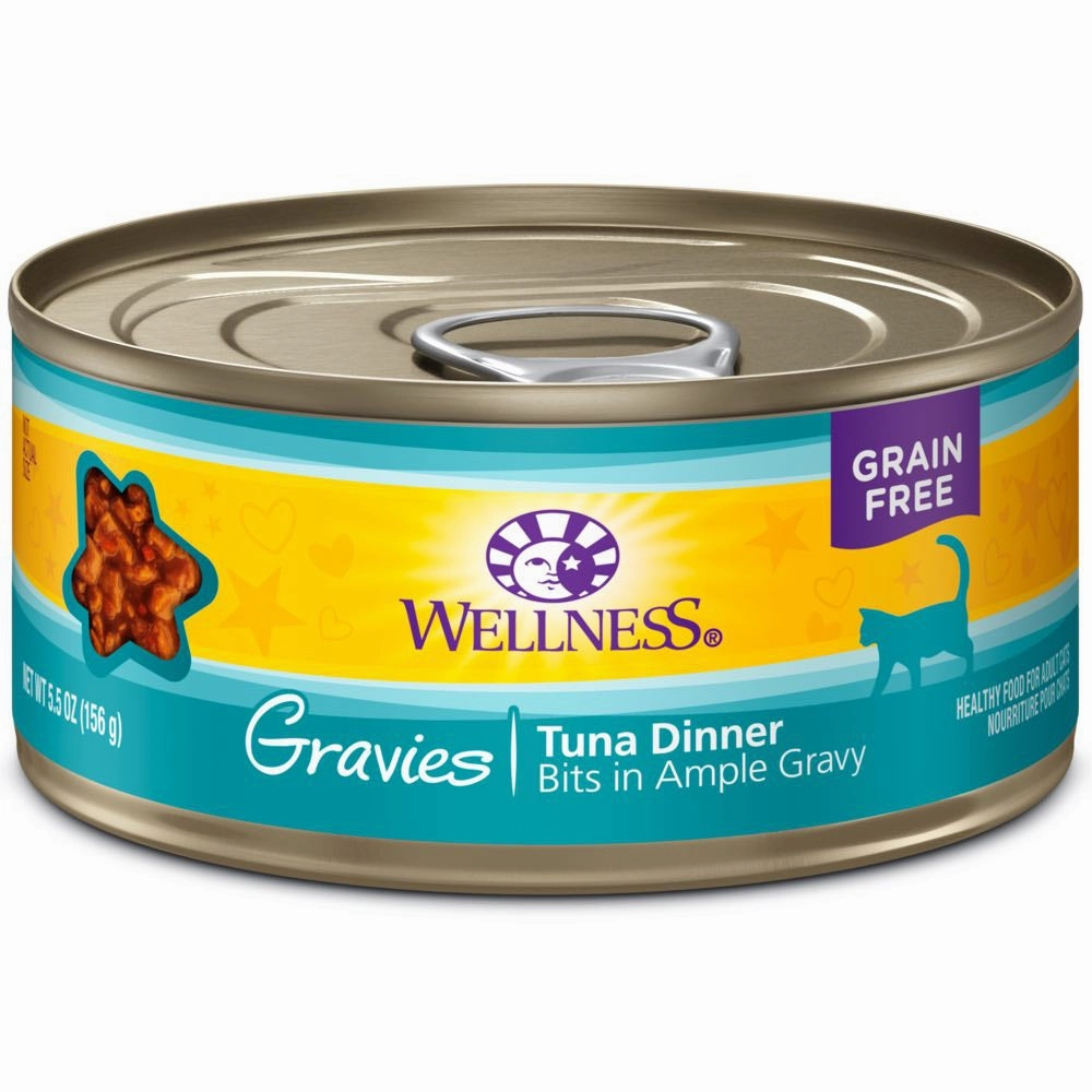 Wellness Complete Health Gravies Chicken & Tuna Dinner Grain-Free Canned Cat Food 85g