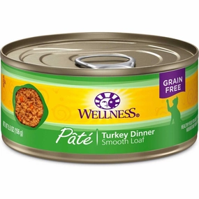 Wellness Complete Health Turkey Pate Grain-Free Canned Cat Food 156g cat snacks catnip treats healthy cat food cat reward treats low calorie cat food