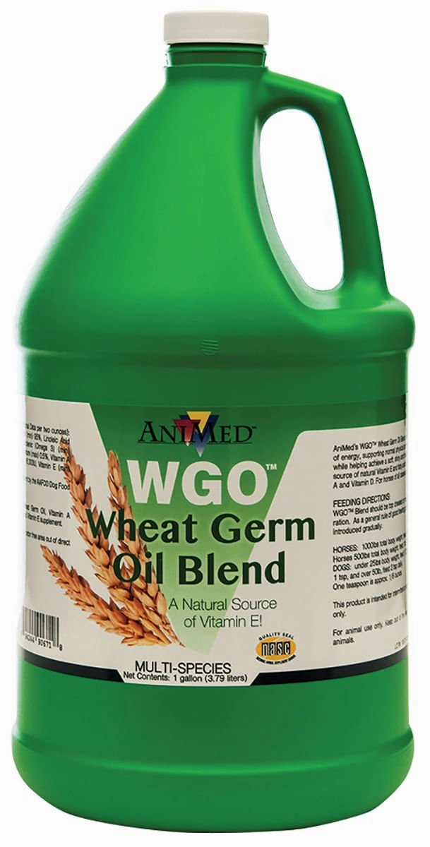 WGO Wheat Germ Oil Blend, Gallon poultry remedies poultry supplement goat vitamins sheep probiotics animal health boost