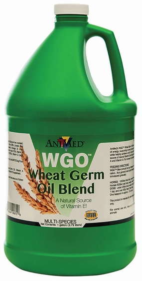 WGO Wheat Germ Oil Blend, Gallon poultry remedies poultry supplement goat vitamins sheep probiotics animal health boost
