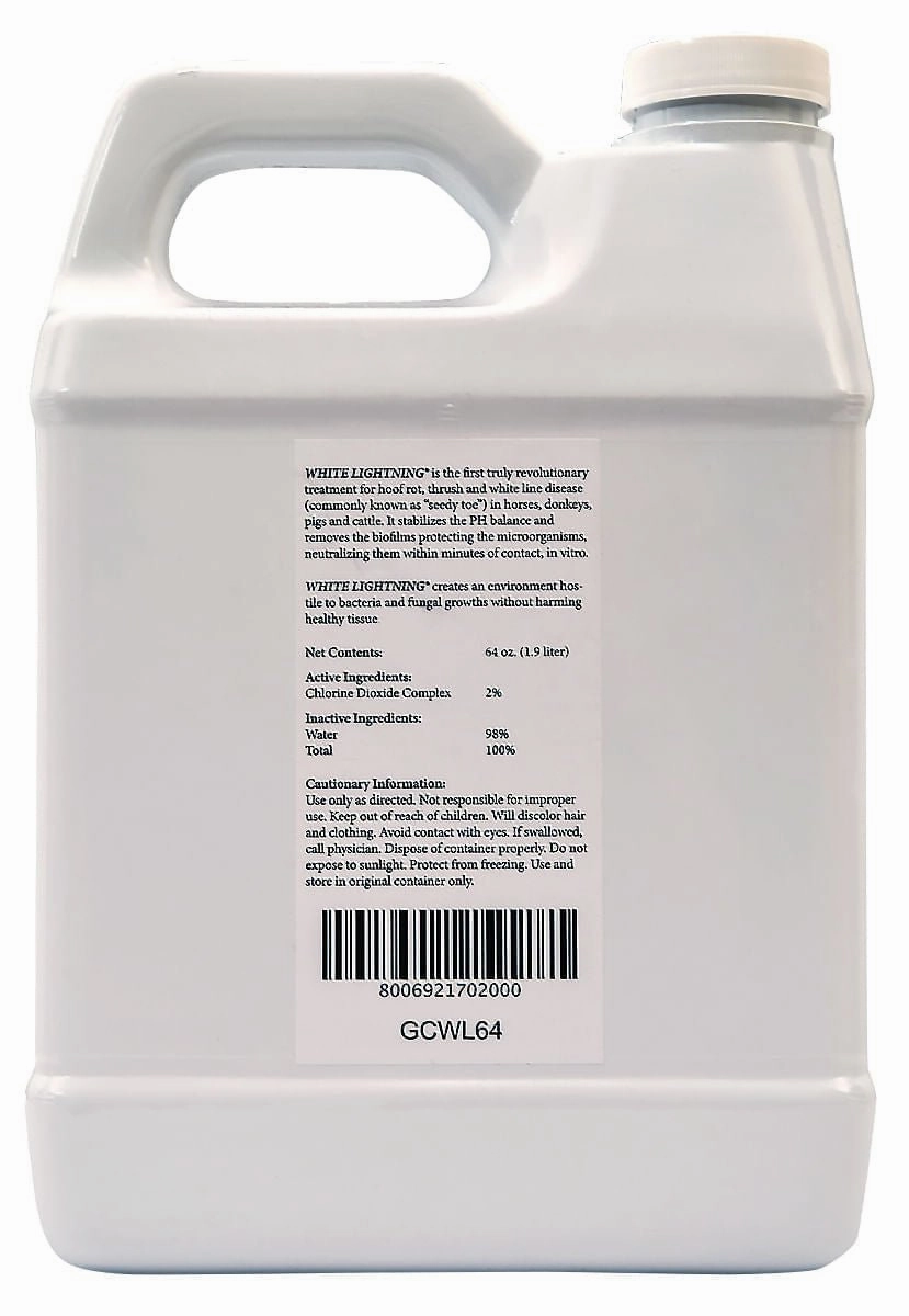 White Lightning Liquid for Horses