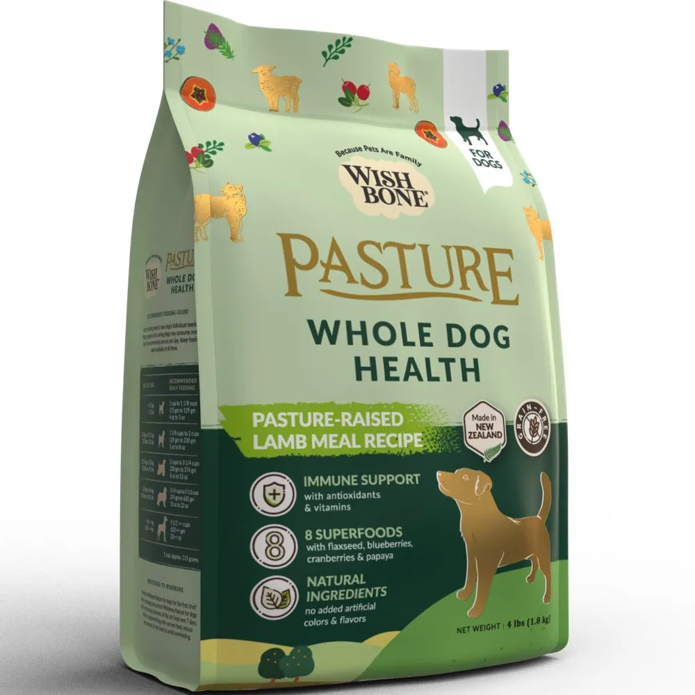 Wishbone Pasture Lamb Meal Grain-Free Dry Dog Food