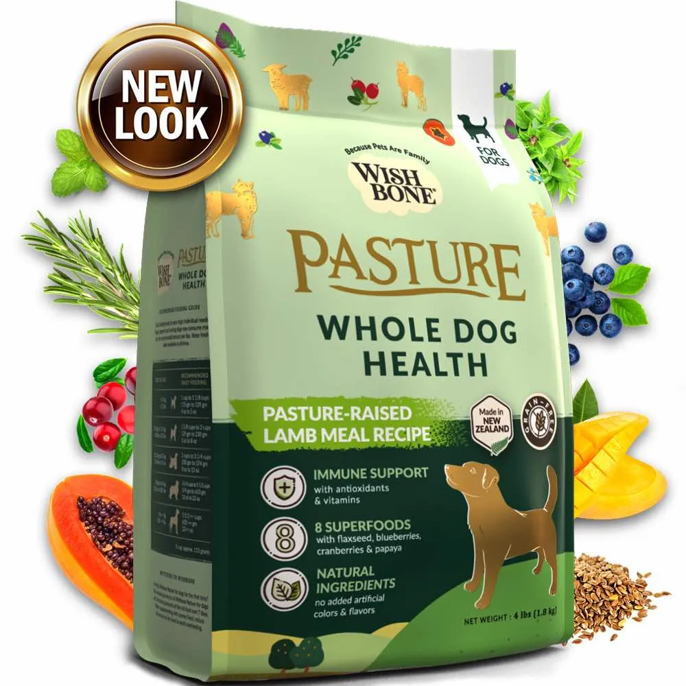 Wishbone Pasture Lamb Meal Grain-Free Dry Dog Food
