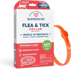 Wondercide Flea & Tick Collar for Cats, Peppermint cat scratchers cat towers cat window perch cat heating pad cat calming spray