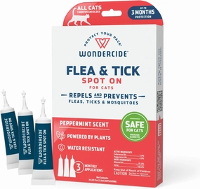 Wondercide Flea & Tick Spot On for Cats, Peppermint cat scratchers cat towers cat window perch cat heating pad cat calming spray