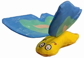 Yeowww! Crinkle Catnip Butterfly Cat Toy cat grooming cat shampoo cat conditioner cat comb cat grooming glove