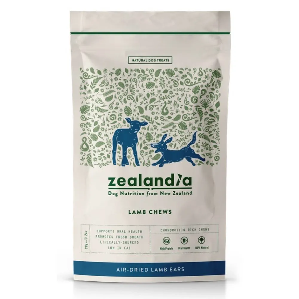 Zealandia Air-Dried Lamb Chew Dog Treat 90g dog supplies dog food toys accessories dog bed