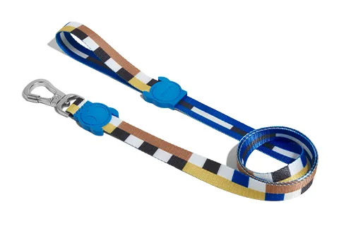 Zee.Dog Dog Leash (Blocks) dog travel bowl foldable dog bowl dog water dispenser automatic dog feeder raised dog bowl