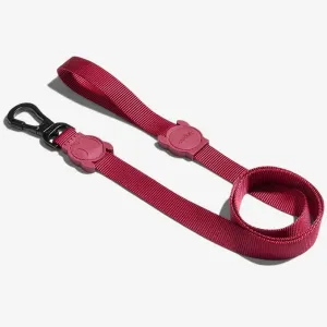 Zee.Dog Dog Leash (Bordeau) dog travel bowl foldable dog bowl dog water dispenser automatic dog feeder raised dog bowl