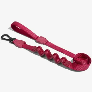 Zee.Dog Ruff Dog Leash (Bordeau) dog travel bowl foldable dog bowl dog water dispenser automatic dog feeder raised dog bowl