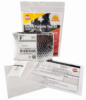 Zero Egg Count Equine Fecal Test Kit tuff dog toys durable toys for dogs chew tested toys hard chew toy strong plush