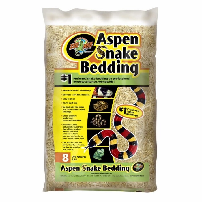 Zoo Med Aspen Snake Bedding 8.8L puppy starter kit puppy crate puppy collar puppy pee pad puppy food