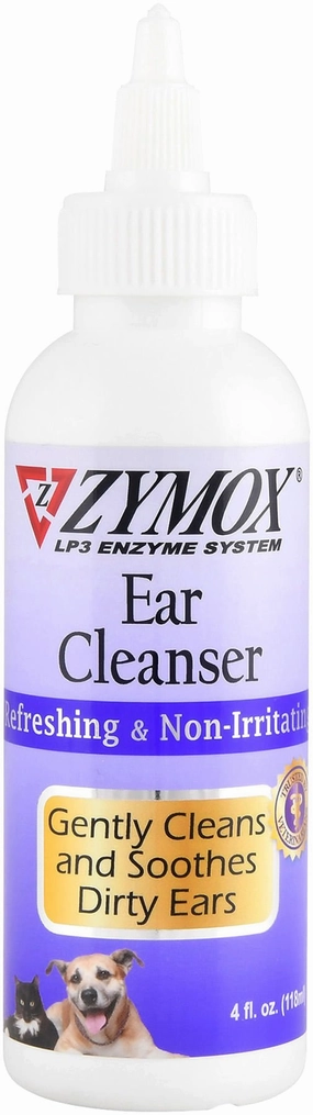 Zymox Ear Cleanser, 4 oz Bottle plush dog toys fluffy dog toy dog cuddle toy dog toy set stuffed toy for dogs