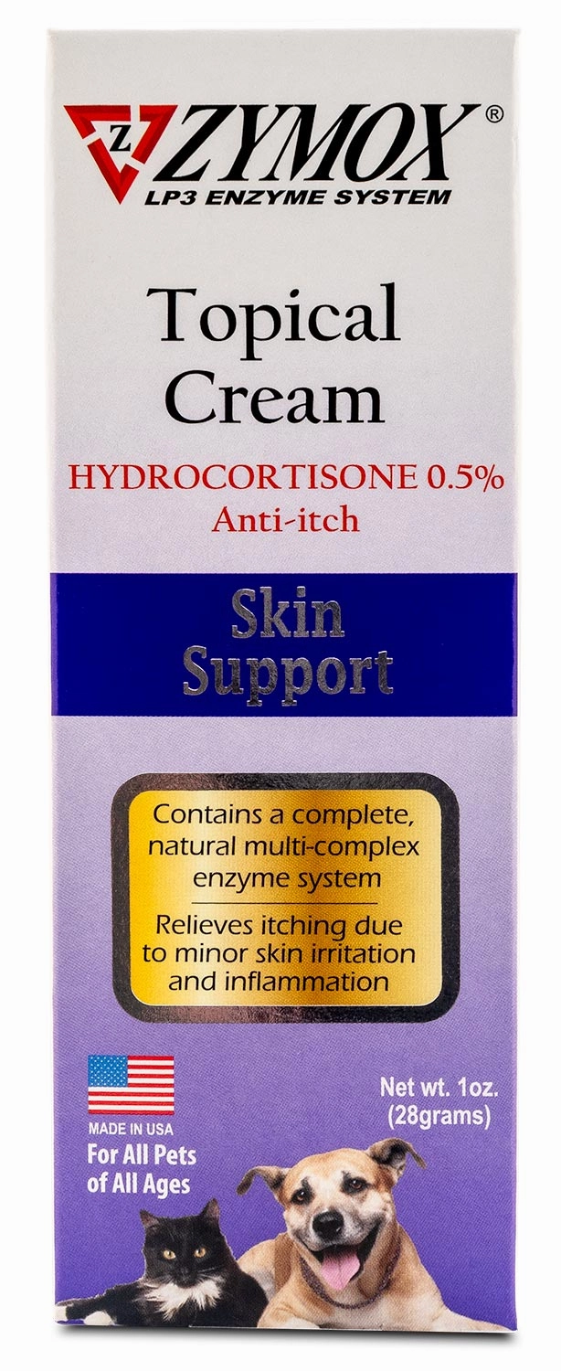Zymox Topical Antimicrobial 0.5% HC for Dogs & Cats cat grooming cat shampoo cat conditioner cat comb cat grooming glove